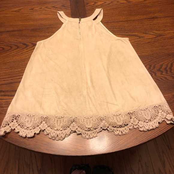 2/$30 Maurices Khaki/Tan Tank Tunic EUC Sz S - Picture 2 of 8